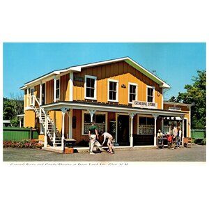 Postcard Chrome era General Store & Candy Shoppe at Story land New Hampshire